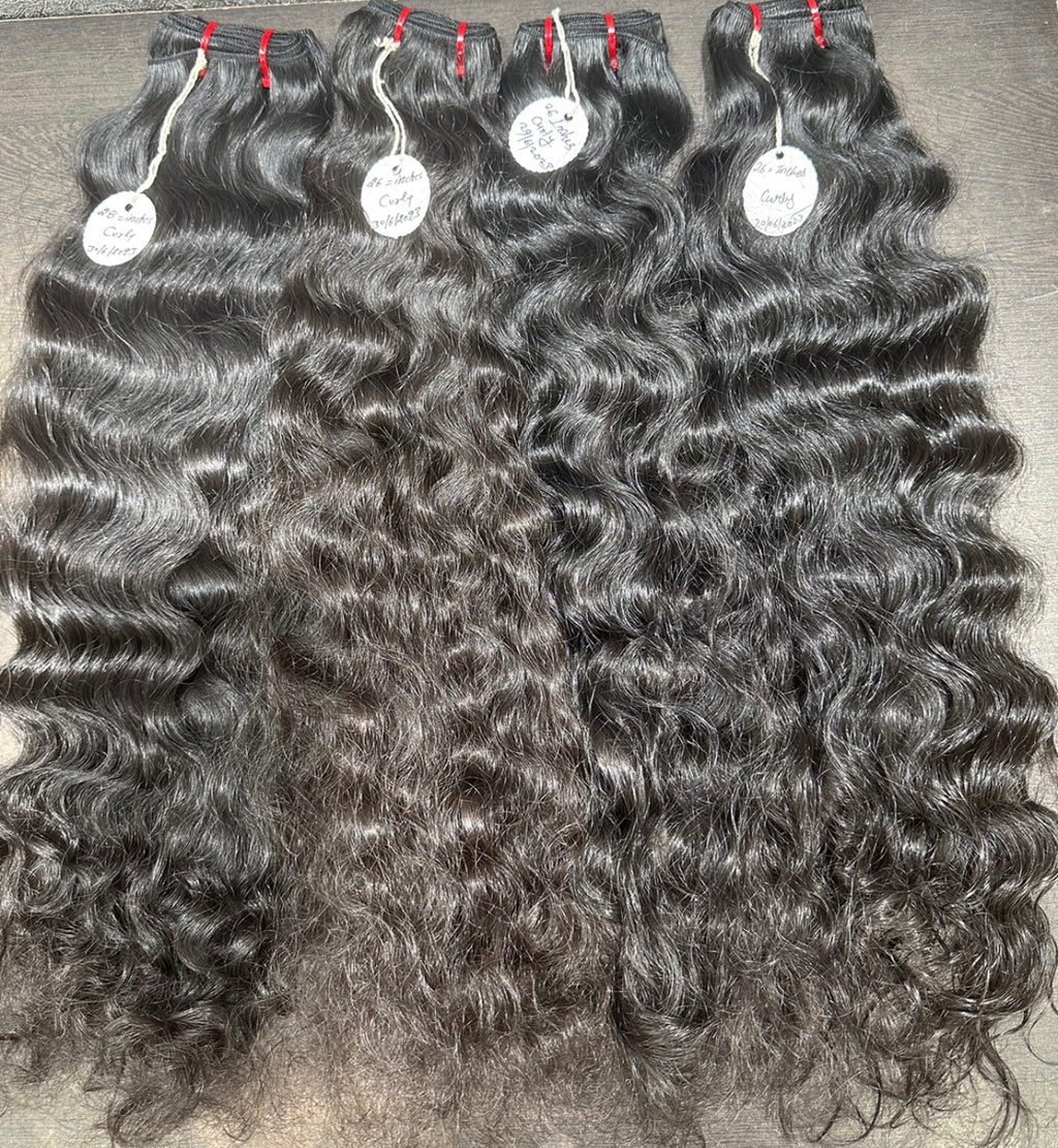Raw Indian Deep Curl