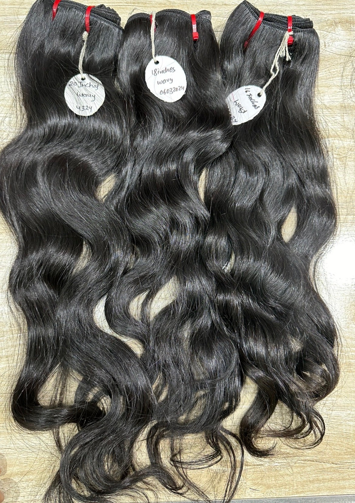 Raw Indian Natural Wave