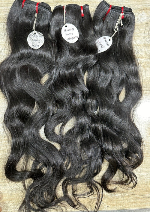 Raw Indian Natural Wave
